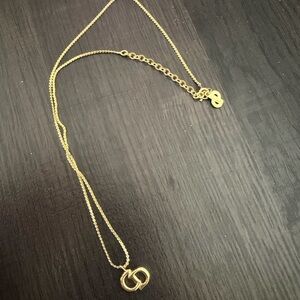 Dior Gold Chain Necklace